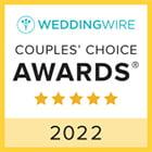 Weddingwire couples' choice awards 2021.